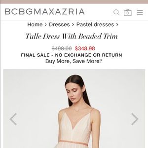 BCBGMaxazria dress